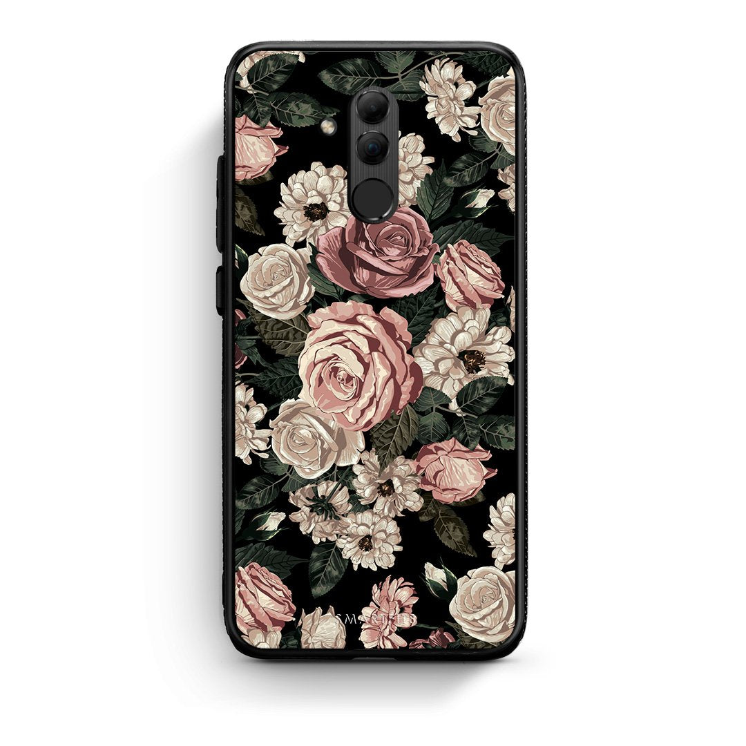 4 - Huawei Mate 20 Lite Wild Roses Flower case, cover, bumper