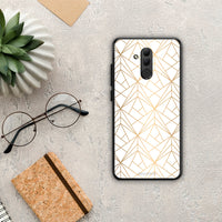 Thumbnail for Geometric Luxury White - Huawei Mate 20 Lite case
