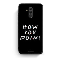 Thumbnail for Huawei Mate 20 Lite How You Doin θήκη από τη Smartfits με σχέδιο στο πίσω μέρος και μαύρο περίβλημα | Smartphone case with colorful back and black bezels by Smartfits