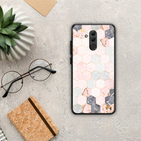 Thumbnail for Marble Hexagon Pink - Huawei Mate 20 Lite case