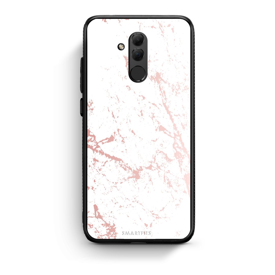 116 - Huawei Mate 20 Lite  Pink Splash Marble case, cover, bumper