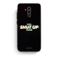 Thumbnail for Huawei Mate 20 Lite OMG ShutUp θήκη από τη Smartfits με σχέδιο στο πίσω μέρος και μαύρο περίβλημα | Smartphone case with colorful back and black bezels by Smartfits