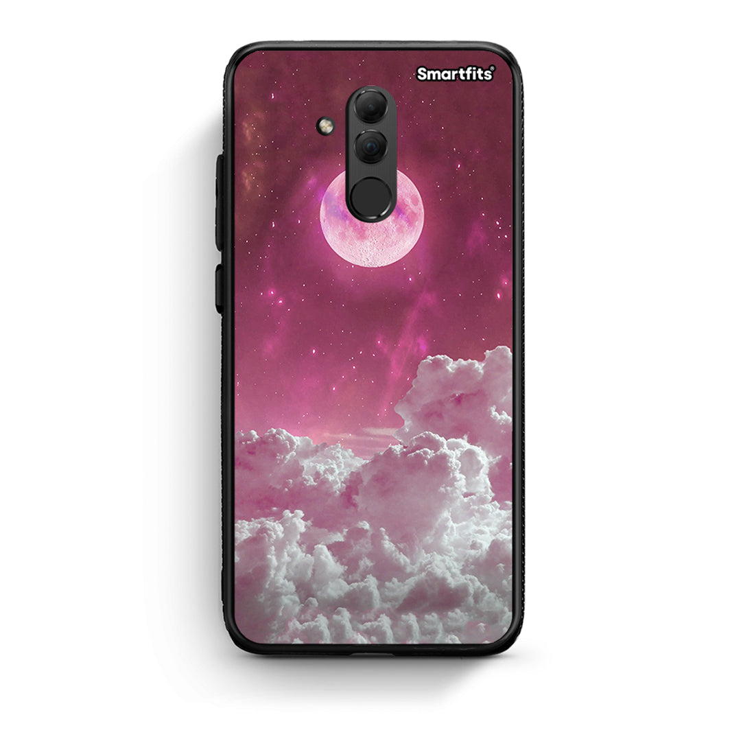 Huawei Mate 20 Lite Pink Moon Θήκη από τη Smartfits με σχέδιο στο πίσω μέρος και μαύρο περίβλημα | Smartphone case with colorful back and black bezels by Smartfits