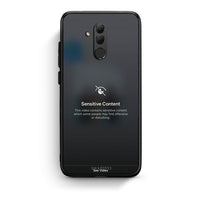 Thumbnail for Huawei Mate 20 Lite Sensitive Content θήκη από τη Smartfits με σχέδιο στο πίσω μέρος και μαύρο περίβλημα | Smartphone case with colorful back and black bezels by Smartfits