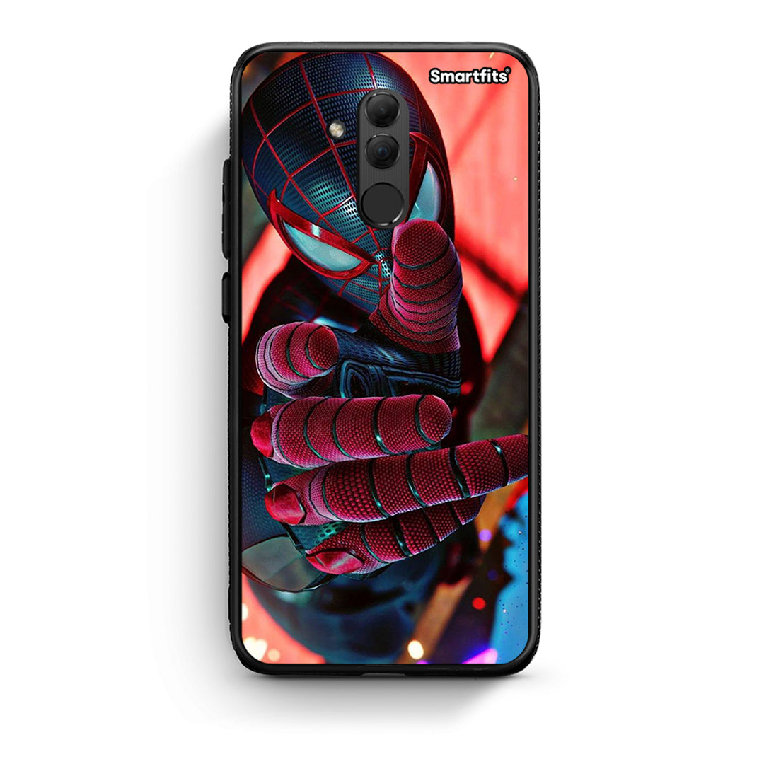 Huawei Mate 20 Lite Spider Hand Θήκη από τη Smartfits με σχέδιο στο πίσω μέρος και μαύρο περίβλημα | Smartphone case with colorful back and black bezels by Smartfits