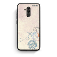 Thumbnail for Huawei Mate 20 Lite Where Next Θήκη από τη Smartfits με σχέδιο στο πίσω μέρος και μαύρο περίβλημα | Smartphone case with colorful back and black bezels by Smartfits