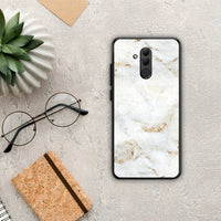 Thumbnail for White Gold Marble - Huawei Mate 20 Lite case