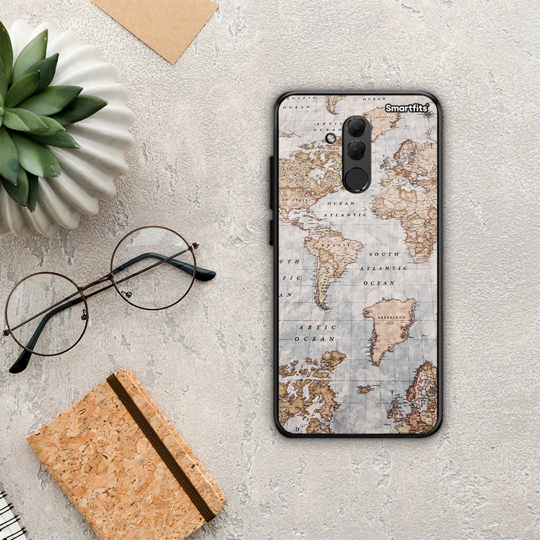 World Map - Huawei Mate 20 Lite case