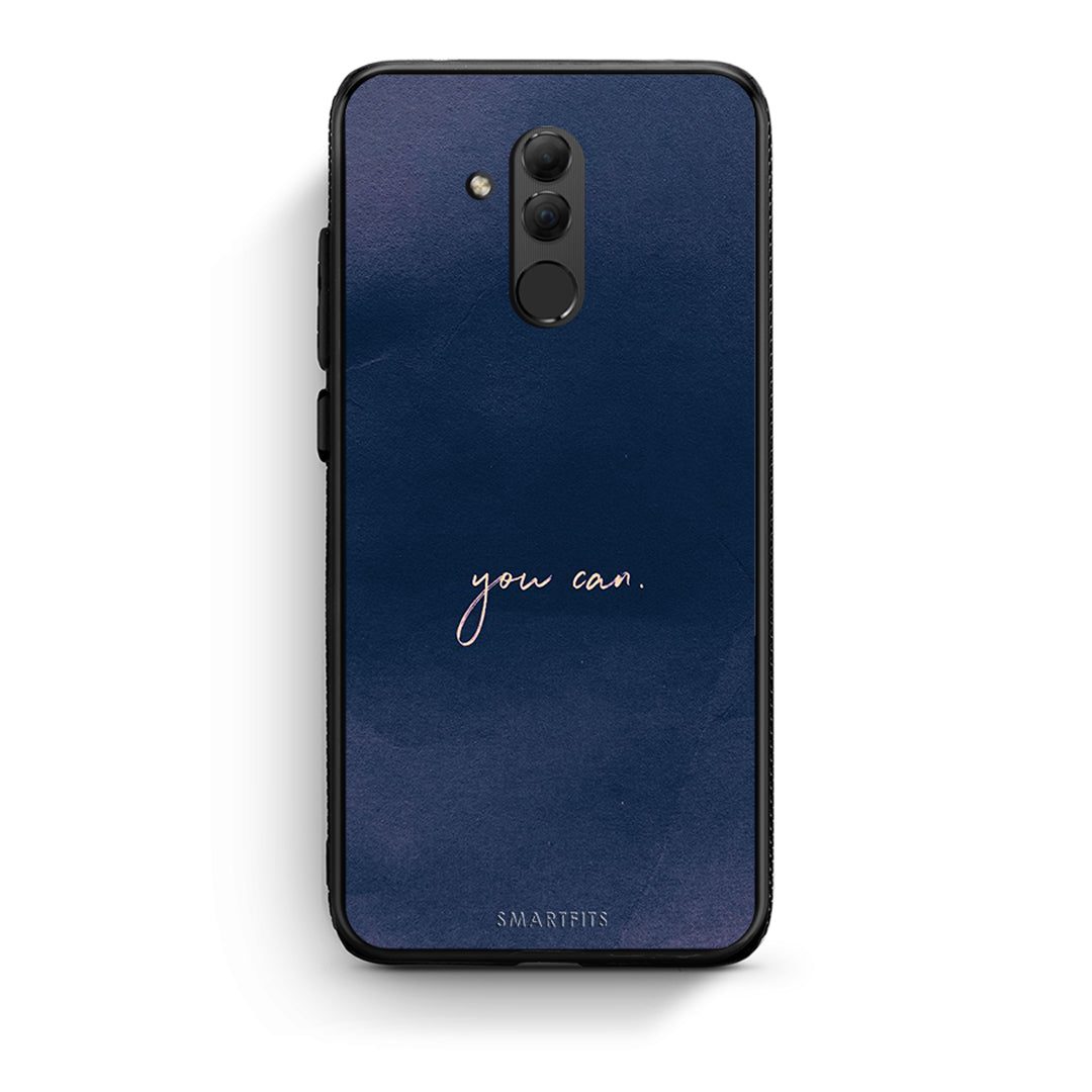 Huawei Mate 20 Lite You Can θήκη από τη Smartfits με σχέδιο στο πίσω μέρος και μαύρο περίβλημα | Smartphone case with colorful back and black bezels by Smartfits