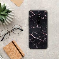 Thumbnail for Marble Black Rosegold - Huawei Mate 20 case