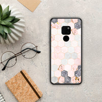 Thumbnail for Marble Hexagon Pink - Huawei Mate 20 case