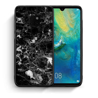 Thumbnail for Θήκη Huawei Mate 20 Male Marble από τη Smartfits με σχέδιο στο πίσω μέρος και μαύρο περίβλημα | Huawei Mate 20 Male Marble case with colorful back and black bezels