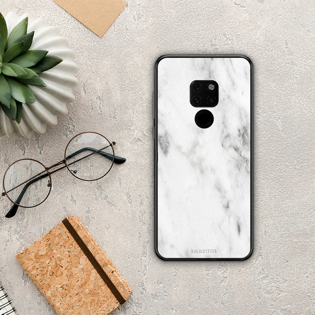Marble White - Huawei Mate 20 case