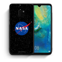 Thumbnail for Θήκη Huawei Mate 20 NASA PopArt από τη Smartfits με σχέδιο στο πίσω μέρος και μαύρο περίβλημα | Huawei Mate 20 NASA PopArt case with colorful back and black bezels