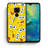 Thumbnail for Θήκη Huawei Mate 20 Sponge PopArt από τη Smartfits με σχέδιο στο πίσω μέρος και μαύρο περίβλημα | Huawei Mate 20 Sponge PopArt case with colorful back and black bezels