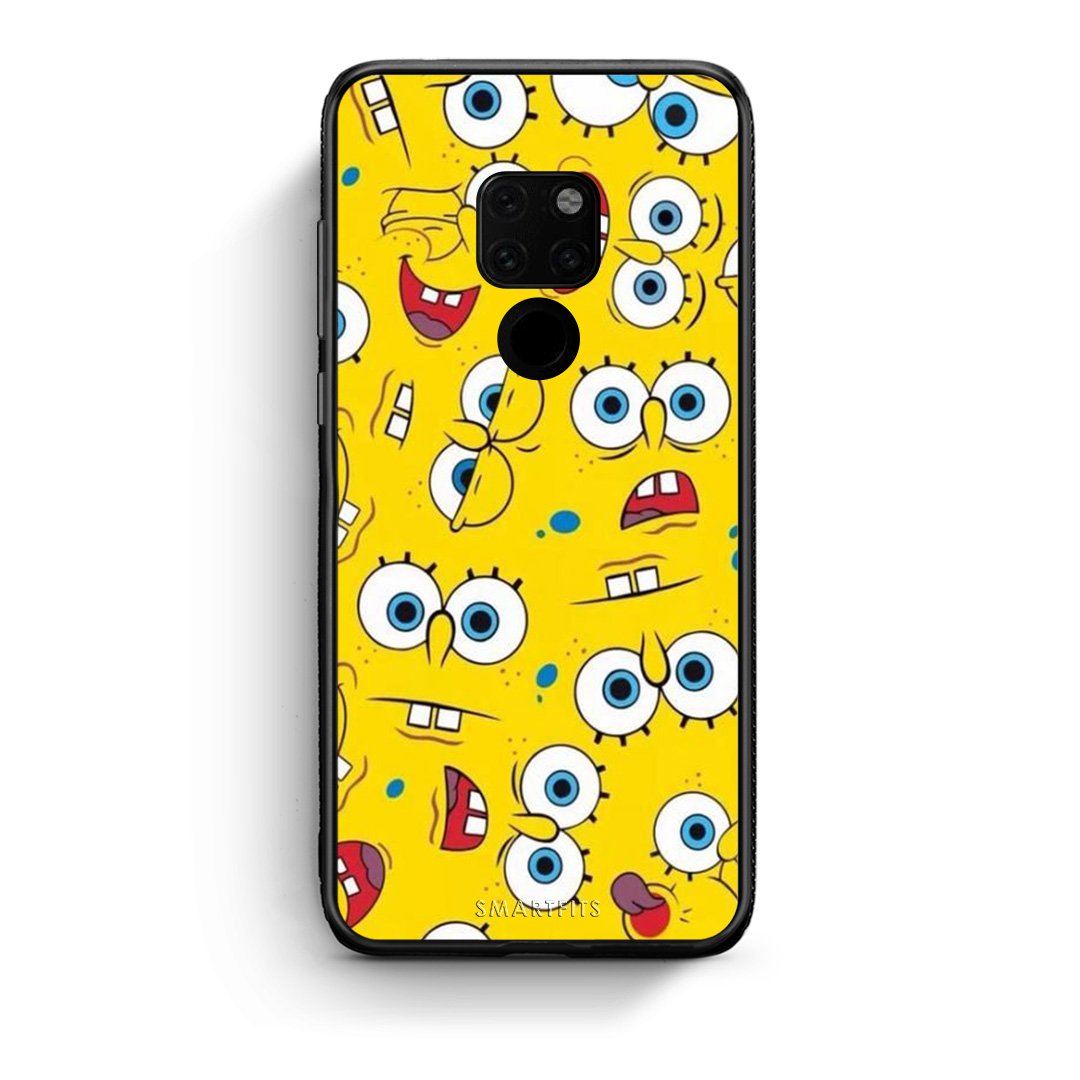 4 - Huawei Mate 20 Sponge PopArt case, cover, bumper