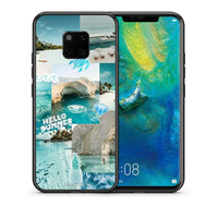 Thumbnail for Θήκη Huawei Mate 20 Pro Aesthetic Summer από τη Smartfits με σχέδιο στο πίσω μέρος και μαύρο περίβλημα | Huawei Mate 20 Pro Aesthetic Summer case with colorful back and black bezels