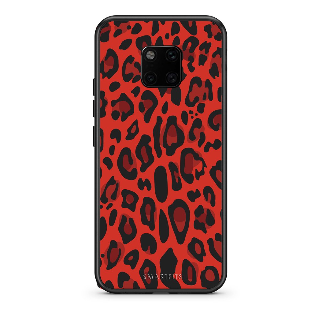 4 - Huawei Mate 20 Pro Red Leopard Animal case, cover, bumper