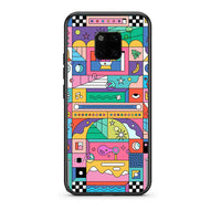 Thumbnail for Huawei Mate 20 Pro Bubbles Soap θήκη από τη Smartfits με σχέδιο στο πίσω μέρος και μαύρο περίβλημα | Smartphone case with colorful back and black bezels by Smartfits