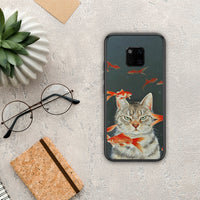 Thumbnail for Cat Goldfish - Huawei Mate 20 Pro case