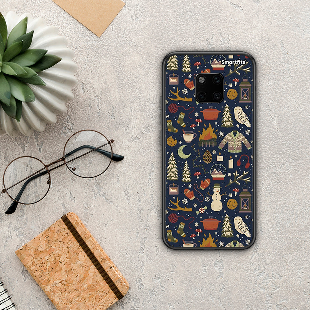 Christmas Elements - Huawei Mate 20 Pro case