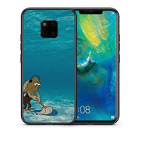Thumbnail for Θήκη Huawei Mate 20 Pro Clean The Ocean από τη Smartfits με σχέδιο στο πίσω μέρος και μαύρο περίβλημα | Huawei Mate 20 Pro Clean The Ocean case with colorful back and black bezels