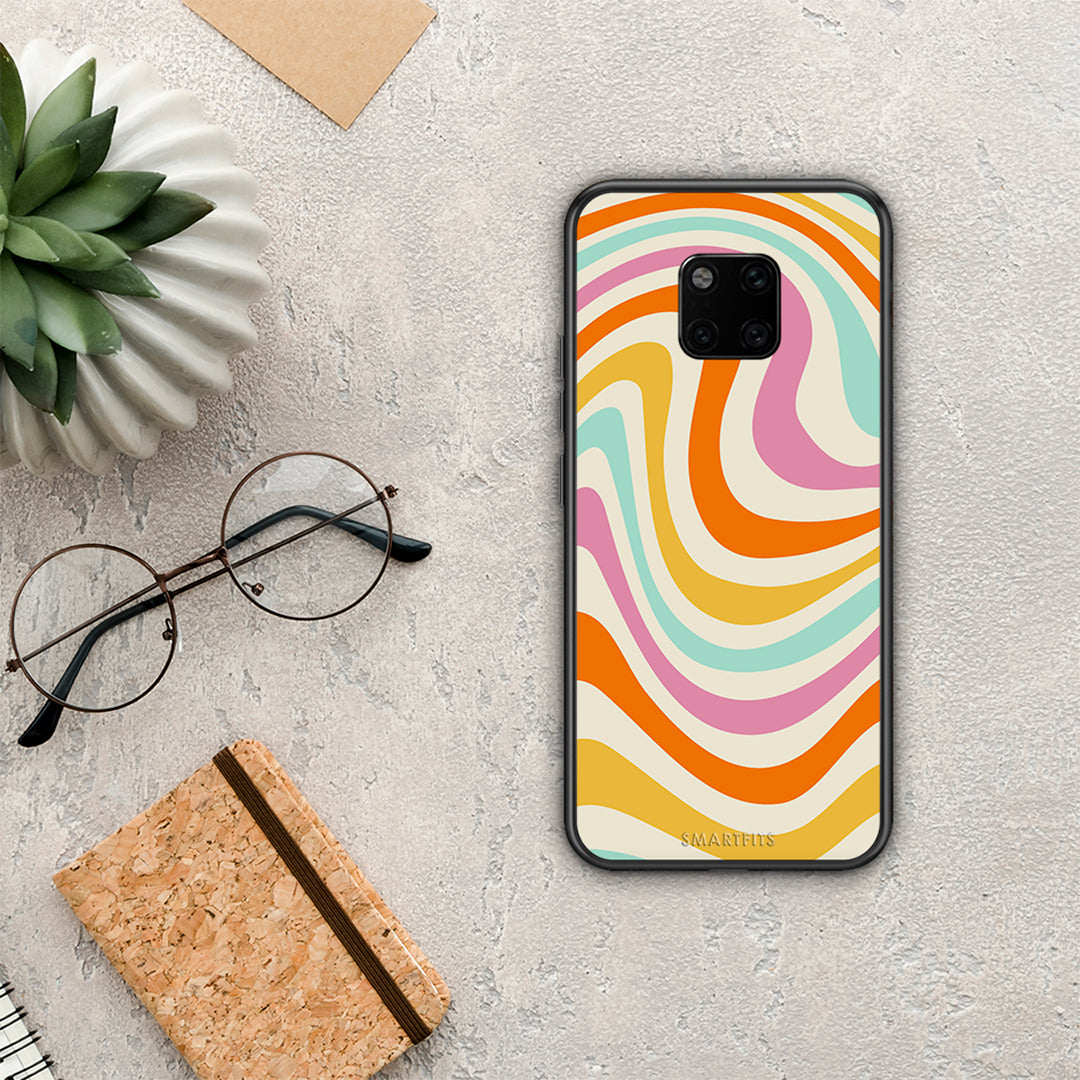 Colorful Waves - Huawei Mate 20 Pro case