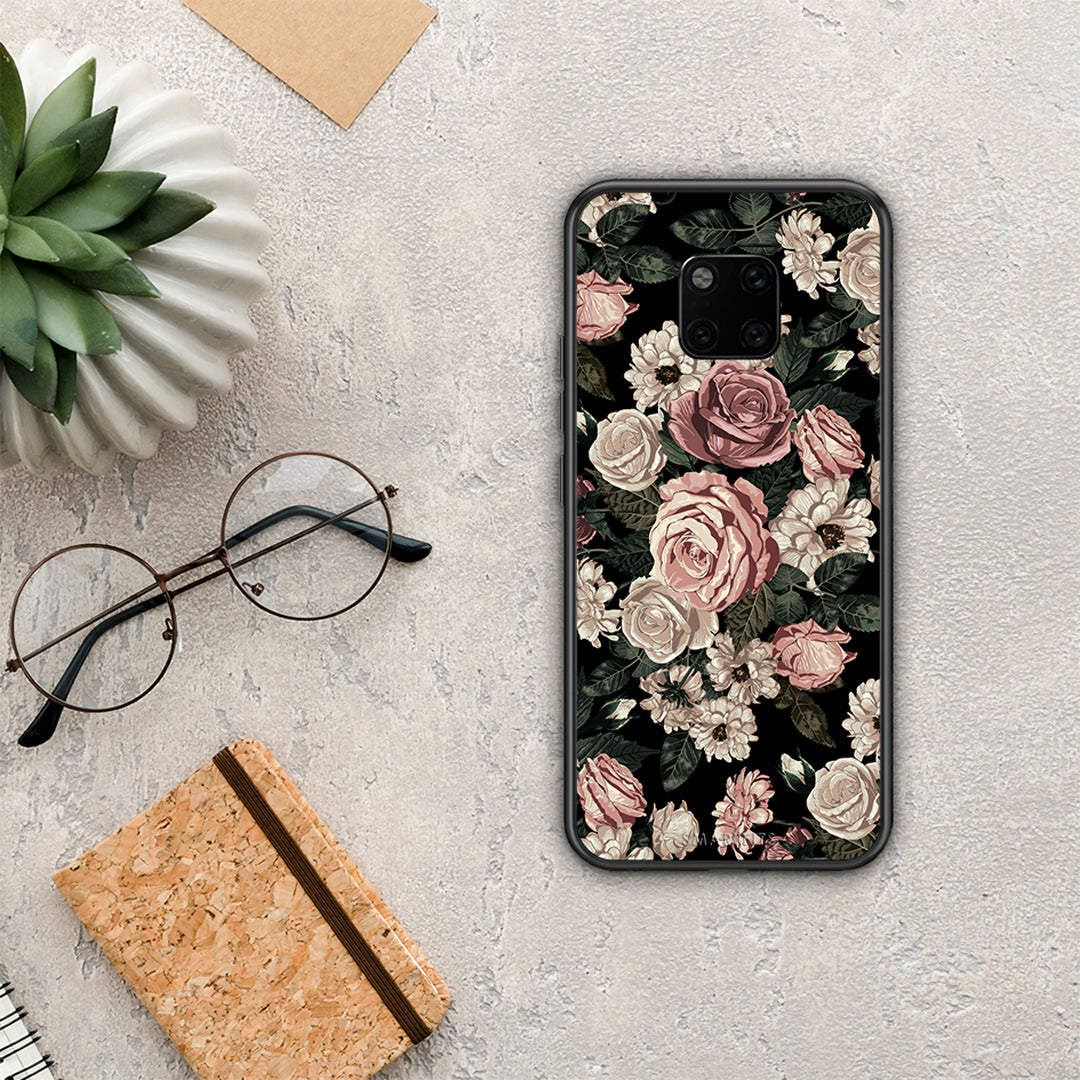 Flower Wild Roses - Huawei Mate 20 Pro case