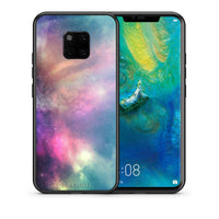 Thumbnail for Θήκη Huawei Mate 20 Pro Rainbow Galaxy από τη Smartfits με σχέδιο στο πίσω μέρος και μαύρο περίβλημα | Huawei Mate 20 Pro Rainbow Galaxy case with colorful back and black bezels
