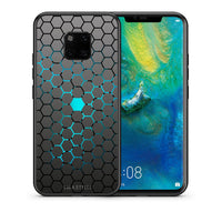 Thumbnail for Θήκη Huawei Mate 20 Pro Hexagonal Geometric από τη Smartfits με σχέδιο στο πίσω μέρος και μαύρο περίβλημα | Huawei Mate 20 Pro Hexagonal Geometric case with colorful back and black bezels