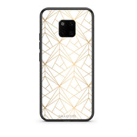 Thumbnail for 111 - Huawei Mate 20 Pro  Luxury White Geometric case, cover, bumper