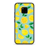 Thumbnail for Huawei Mate 20 Pro Lemons θήκη από τη Smartfits με σχέδιο στο πίσω μέρος και μαύρο περίβλημα | Smartphone case with colorful back and black bezels by Smartfits