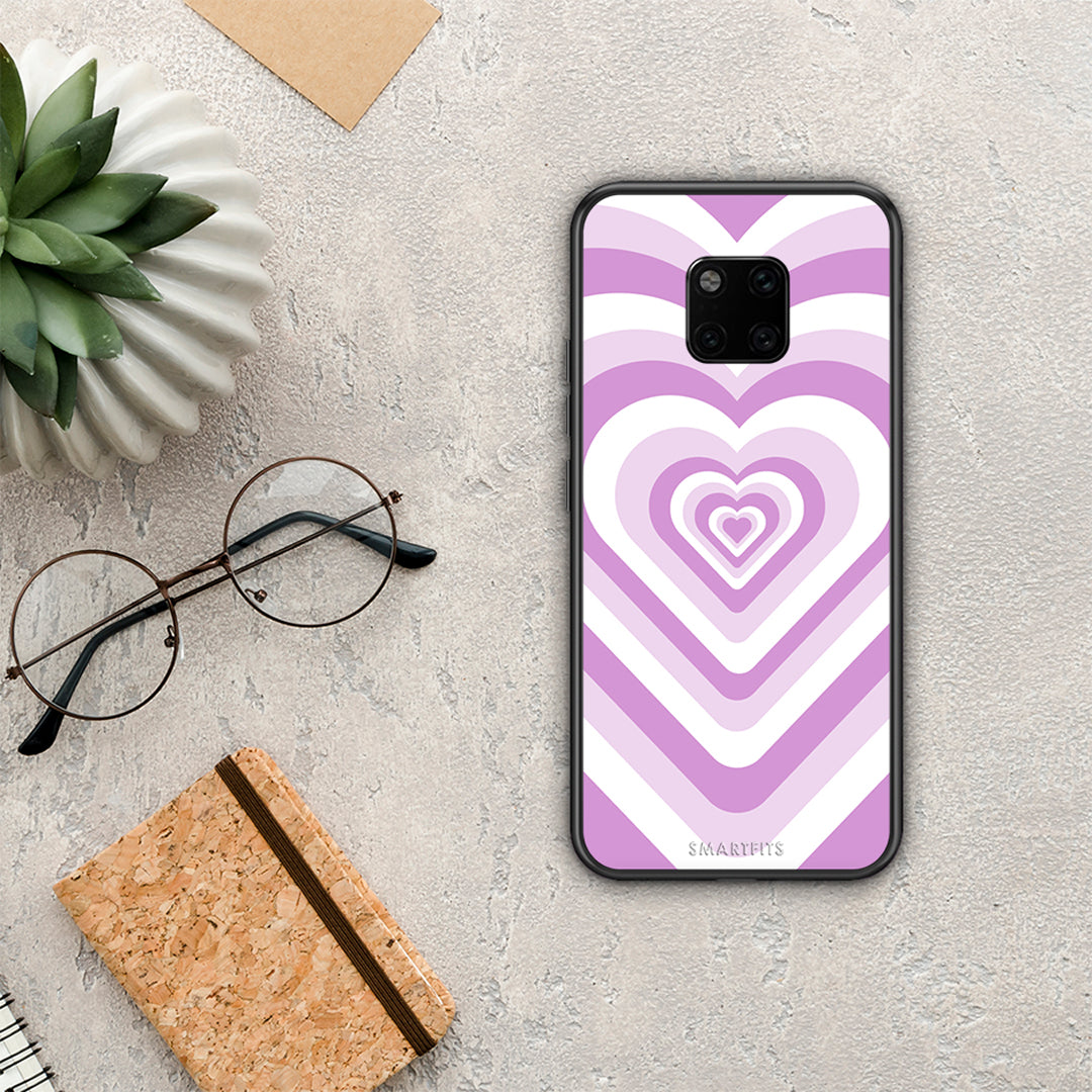Lilac Hearts - Huawei Mate 20 Pro case