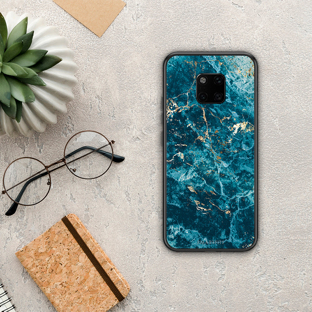 Marble Blue - Huawei Mate 20 Pro case