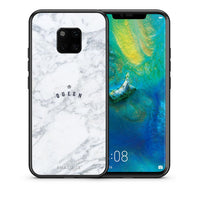 Thumbnail for Θήκη Huawei Mate 20 Pro Queen Marble από τη Smartfits με σχέδιο στο πίσω μέρος και μαύρο περίβλημα | Huawei Mate 20 Pro Queen Marble case with colorful back and black bezels