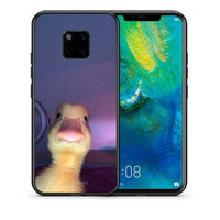 Thumbnail for Θήκη Huawei Mate 20 Pro Meme Duck από τη Smartfits με σχέδιο στο πίσω μέρος και μαύρο περίβλημα | Huawei Mate 20 Pro Meme Duck case with colorful back and black bezels