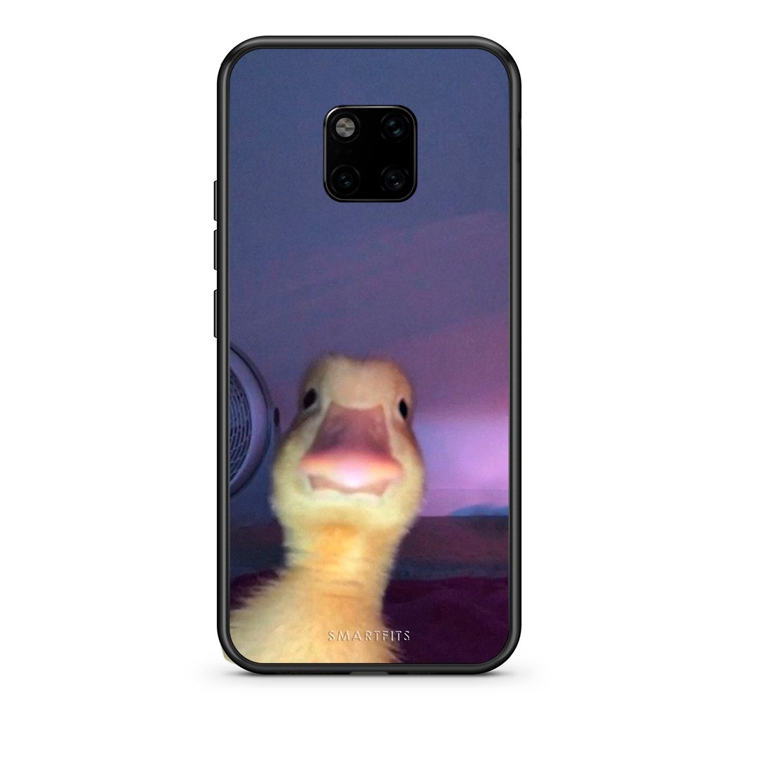 Huawei Mate 20 Pro Meme Duck θήκη από τη Smartfits με σχέδιο στο πίσω μέρος και μαύρο περίβλημα | Smartphone case with colorful back and black bezels by Smartfits