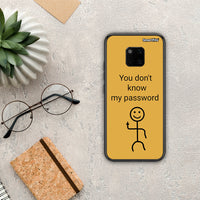 Thumbnail for My Password - Huawei Mate 20 Pro case