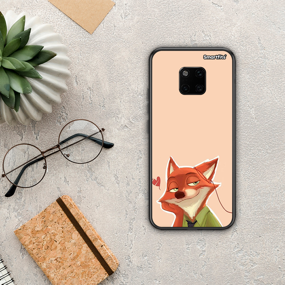 Nick Wilde and Judy Hopps Love 1 - Huawei Mate 20 Pro case