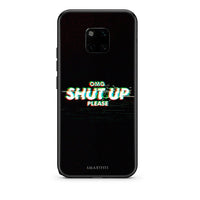 Thumbnail for Huawei Mate 20 Pro OMG ShutUp θήκη από τη Smartfits με σχέδιο στο πίσω μέρος και μαύρο περίβλημα | Smartphone case with colorful back and black bezels by Smartfits