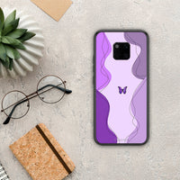 Thumbnail for Purple Mariposa - Huawei Mate 20 Pro case
