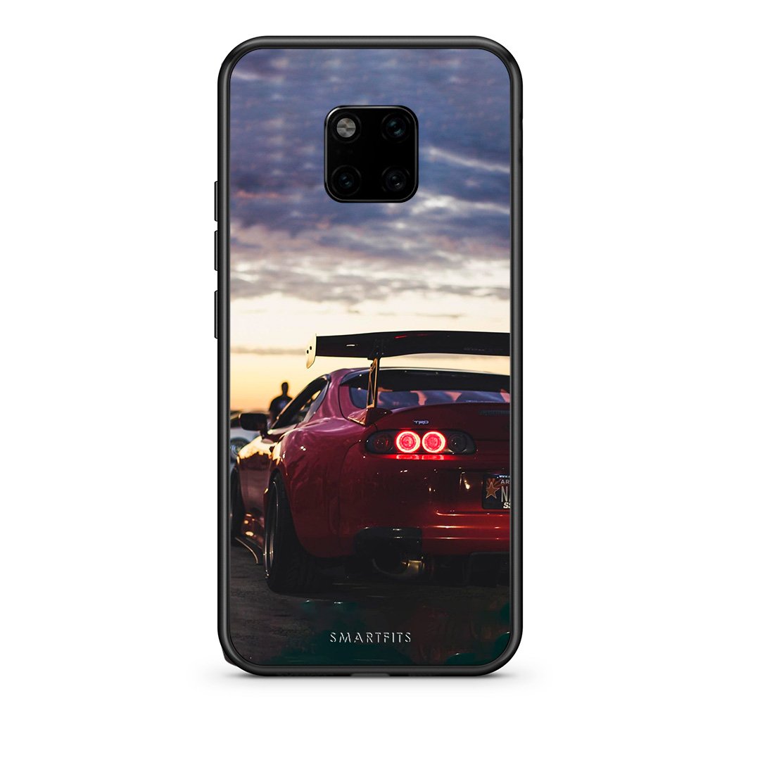 Huawei Mate 20 Pro Racing Supra θήκη από τη Smartfits με σχέδιο στο πίσω μέρος και μαύρο περίβλημα | Smartphone case with colorful back and black bezels by Smartfits