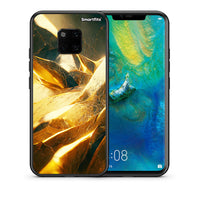 Thumbnail for Θήκη Huawei Mate 20 Pro Real Gold από τη Smartfits με σχέδιο στο πίσω μέρος και μαύρο περίβλημα | Huawei Mate 20 Pro Real Gold case with colorful back and black bezels