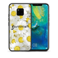 Thumbnail for Θήκη Huawei Mate 20 Pro Summer Daisies από τη Smartfits με σχέδιο στο πίσω μέρος και μαύρο περίβλημα | Huawei Mate 20 Pro Summer Daisies case with colorful back and black bezels