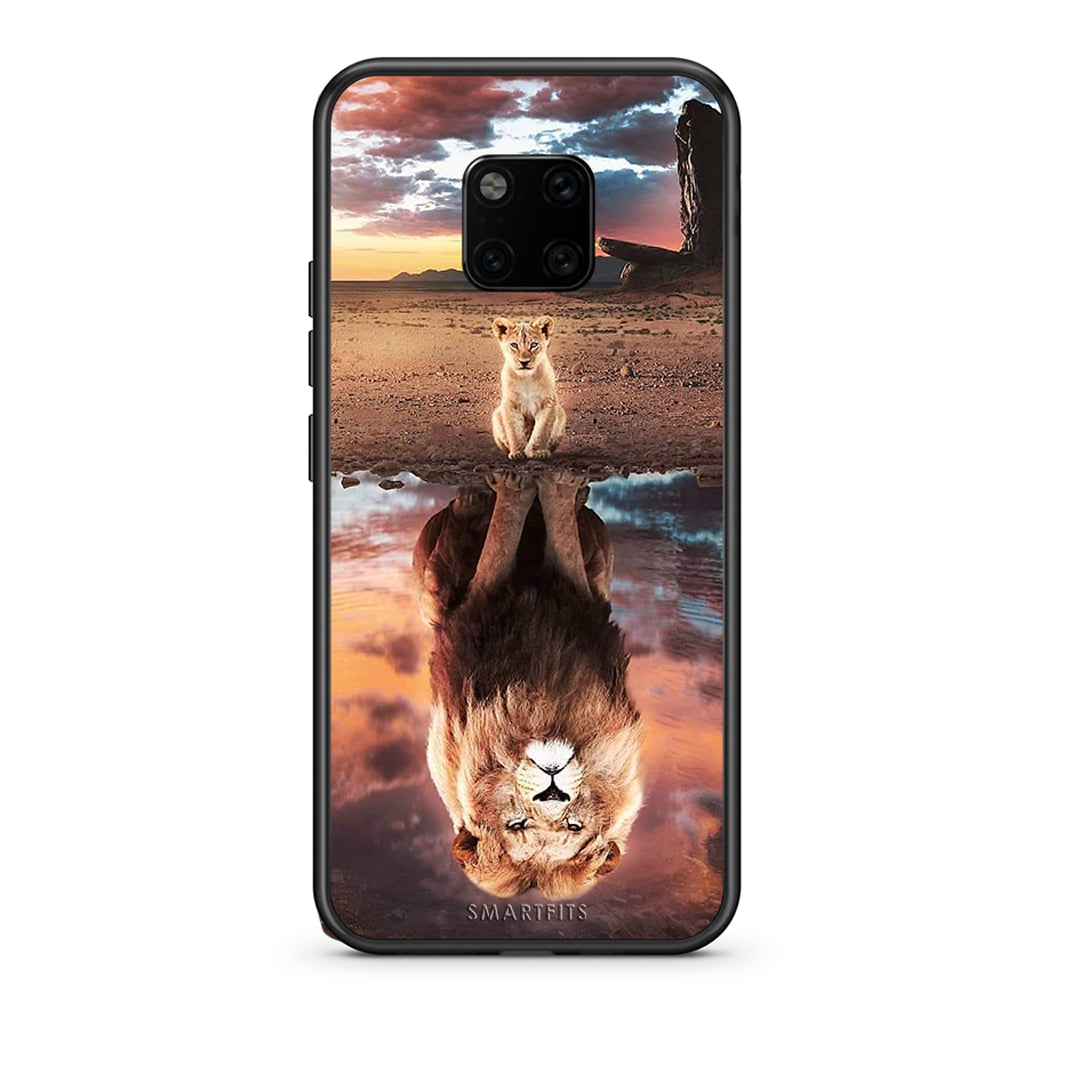 Huawei Mate 20 Pro Sunset Dreams Θήκη Αγίου Βαλεντίνου από τη Smartfits με σχέδιο στο πίσω μέρος και μαύρο περίβλημα | Smartphone case with colorful back and black bezels by Smartfits