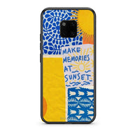 Thumbnail for Huawei Mate 20 Pro Sunset Memories Θήκη από τη Smartfits με σχέδιο στο πίσω μέρος και μαύρο περίβλημα | Smartphone case with colorful back and black bezels by Smartfits