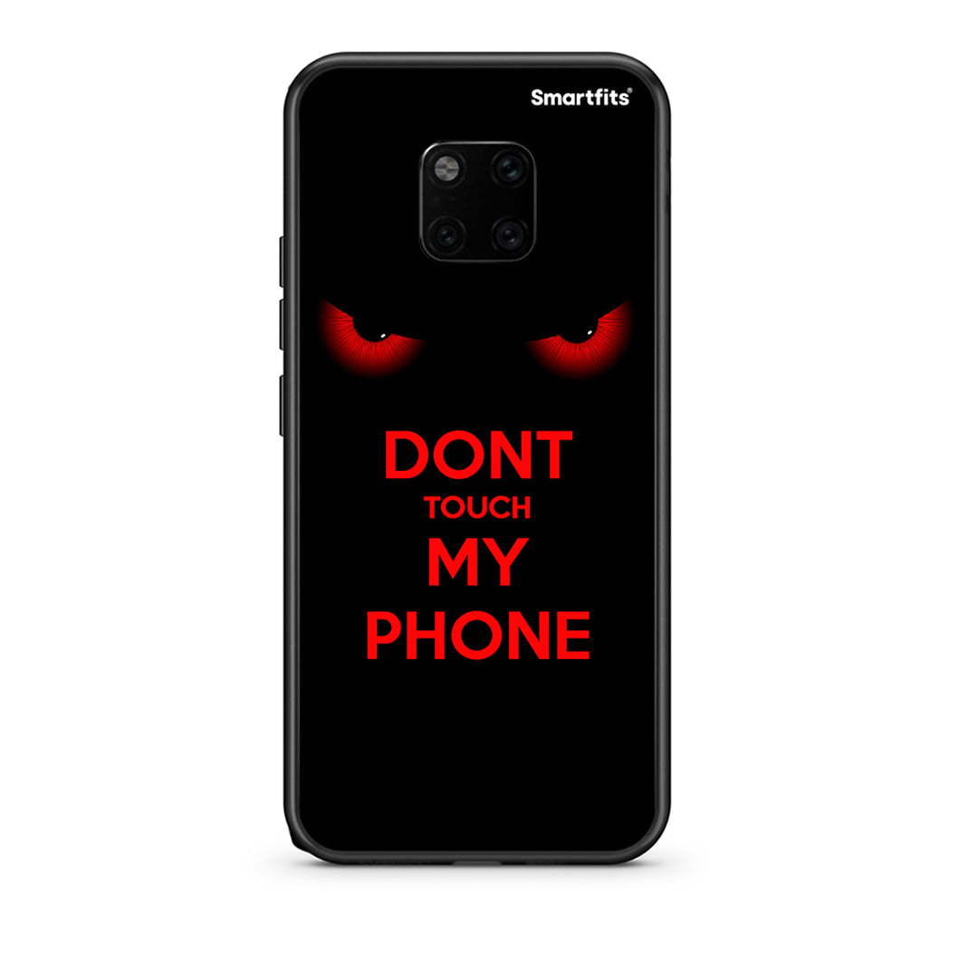 Huawei Mate 20 Pro Touch My Phone Θήκη από τη Smartfits με σχέδιο στο πίσω μέρος και μαύρο περίβλημα | Smartphone case with colorful back and black bezels by Smartfits