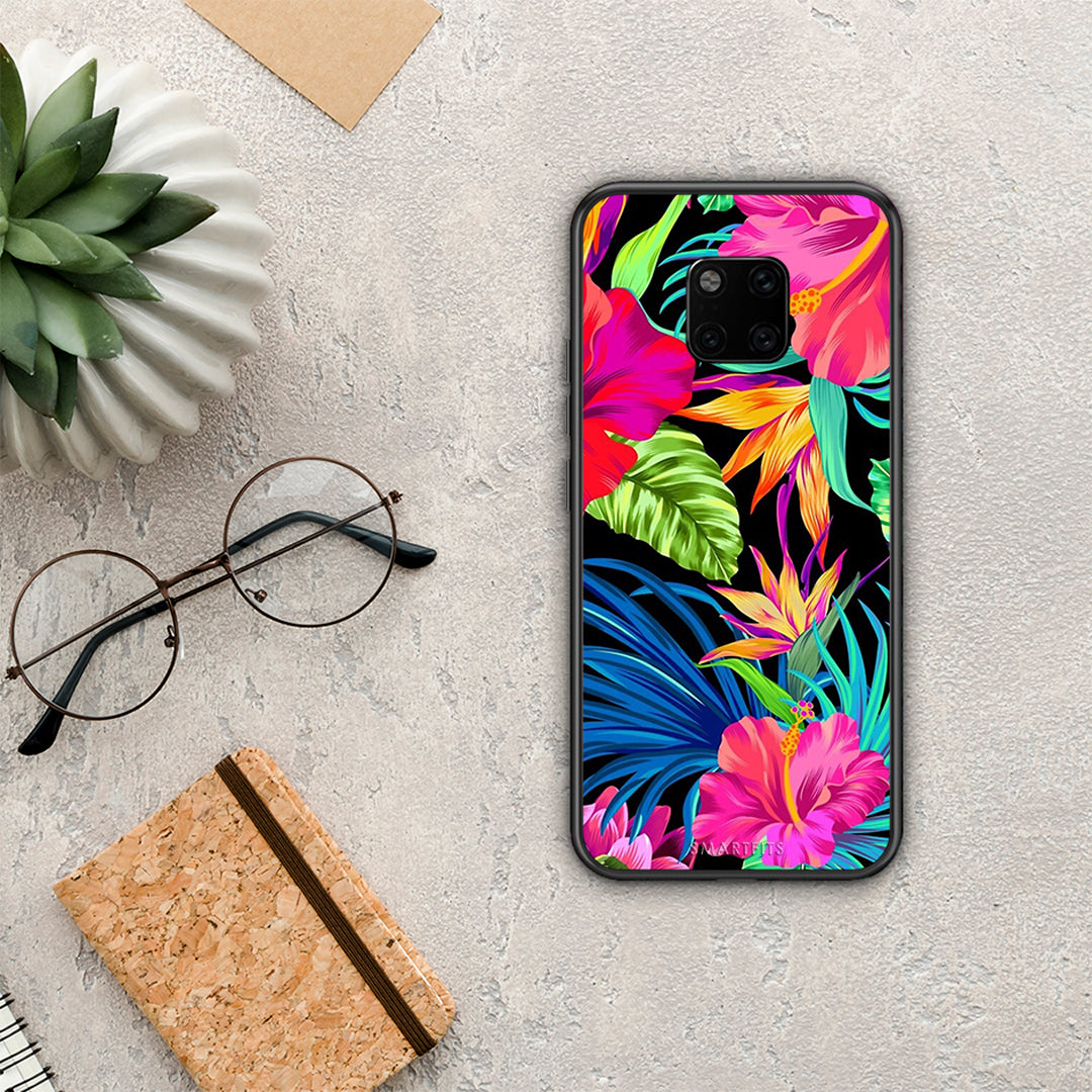 Tropical Flowers - Huawei Mate 20 Pro case