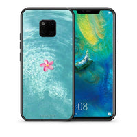 Thumbnail for Θήκη Huawei Mate 20 Pro Water Flower από τη Smartfits με σχέδιο στο πίσω μέρος και μαύρο περίβλημα | Huawei Mate 20 Pro Water Flower case with colorful back and black bezels