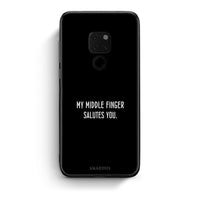 Thumbnail for Huawei Mate 20 Salute θήκη από τη Smartfits με σχέδιο στο πίσω μέρος και μαύρο περίβλημα | Smartphone case with colorful back and black bezels by Smartfits
